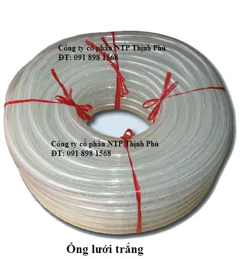 Ống lưới dẻo PVC trắng